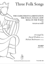 Three Folk Songs for Violin & Harp 