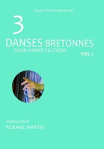 3 Danses Bretonnes pour Harpe Celtique Vol. 1