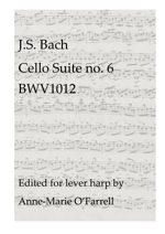 Cello Suite no. 6  BWV1012